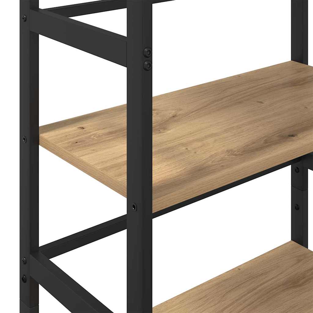 Boekenkast Artisan Eiken 60 x 29,5 x 115 cm Bewerkt hout