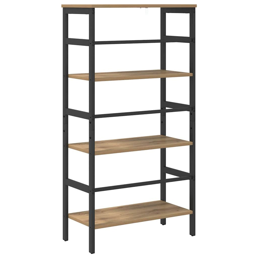 Boekenkast Artisan Eiken 60 x 29,5 x 115 cm Bewerkt hout