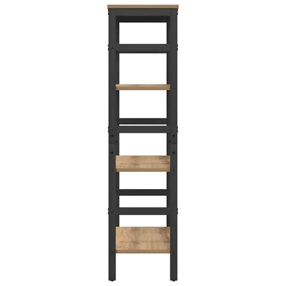 Boekenkast Artisan Eiken 60 x 29,5 x 115 cm Bewerkt hout