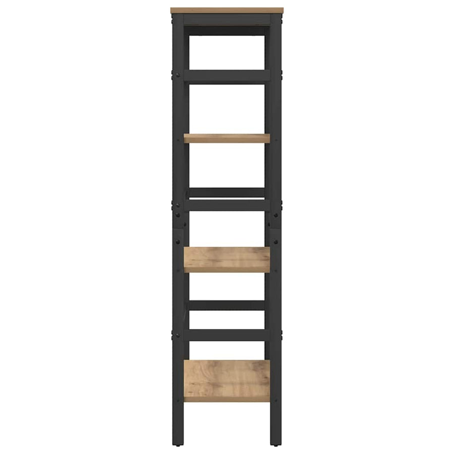 Boekenkast Artisan Eiken 60 x 29,5 x 115 cm Bewerkt hout