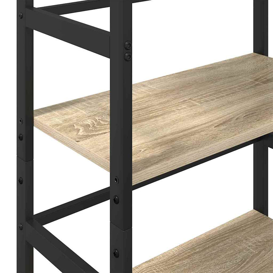 Boekenkast Sonoma Eiken 60 x 29,5 x 149 cm Bewerkt hout