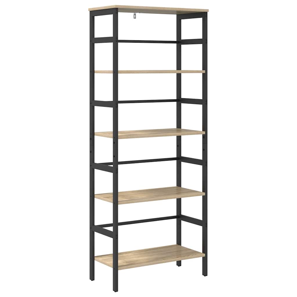 Boekenkast Sonoma Eiken 60 x 29,5 x 149 cm Bewerkt hout