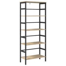 Boekenkast Sonoma Eiken 60 x 29,5 x 149 cm Bewerkt hout
