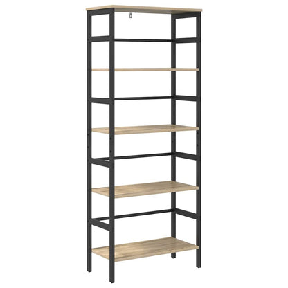 Boekenkast Sonoma Eiken 60 x 29,5 x 149 cm Bewerkt hout
