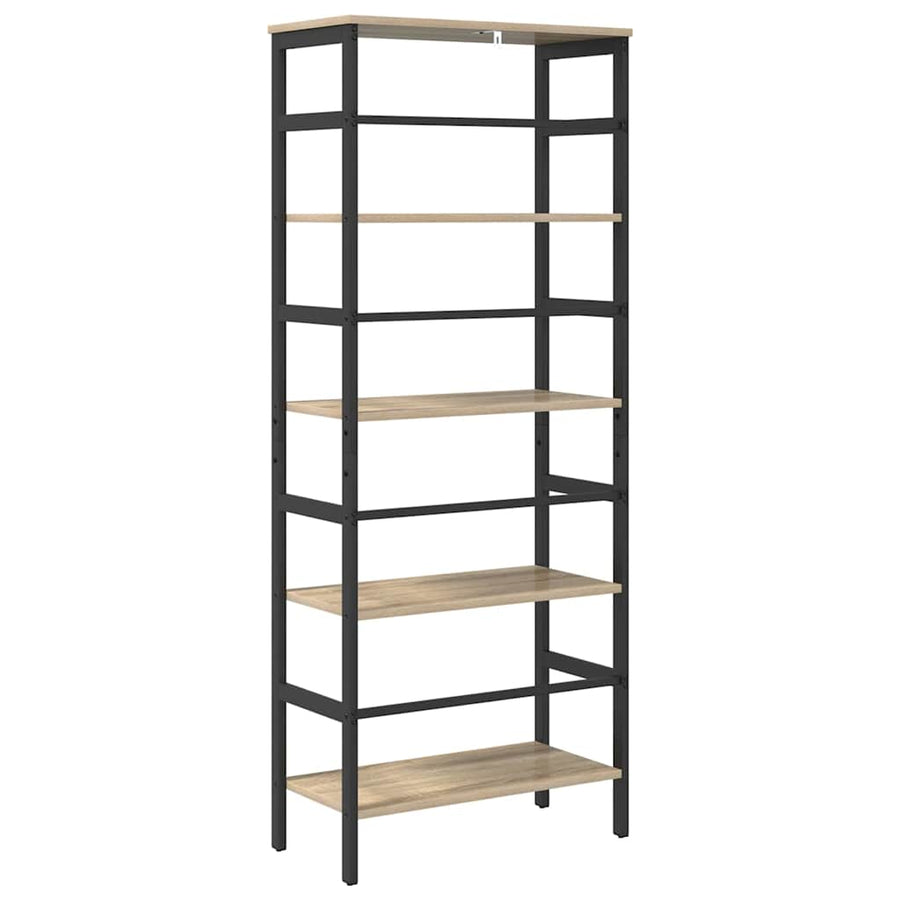 Boekenkast Sonoma Eiken 60 x 29,5 x 149 cm Bewerkt hout