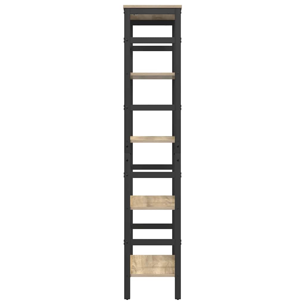 Boekenkast Sonoma Eiken 60 x 29,5 x 149 cm Bewerkt hout