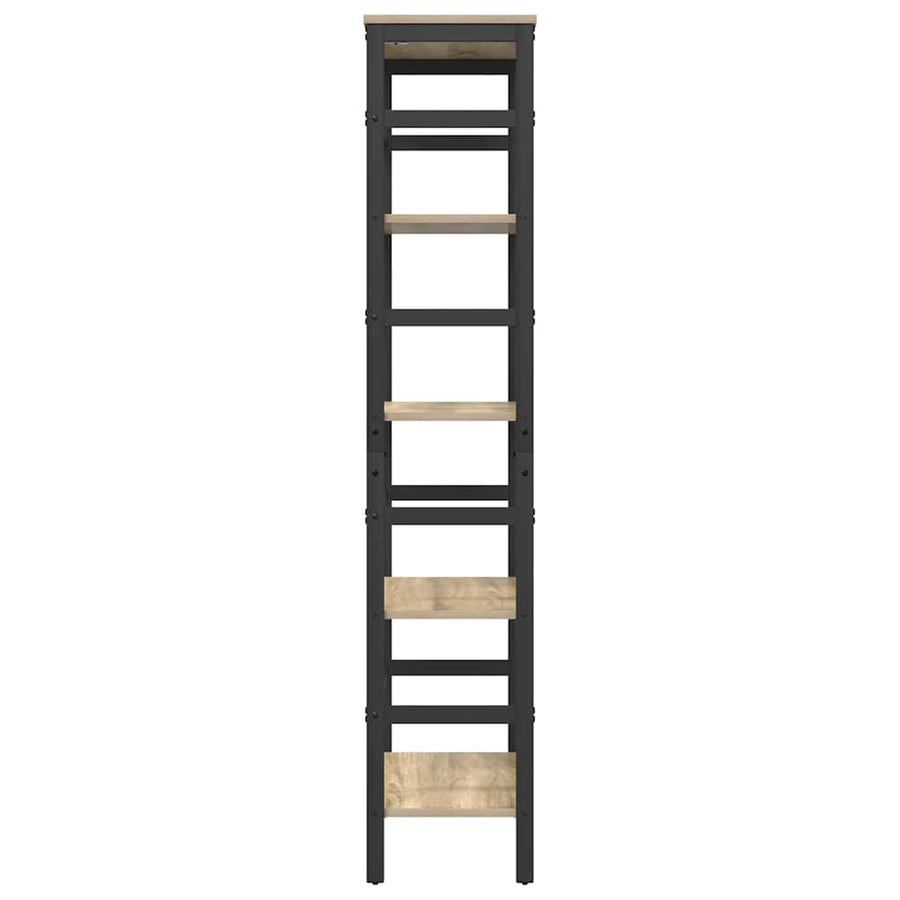 Boekenkast Sonoma Eiken 60 x 29,5 x 149 cm Bewerkt hout
