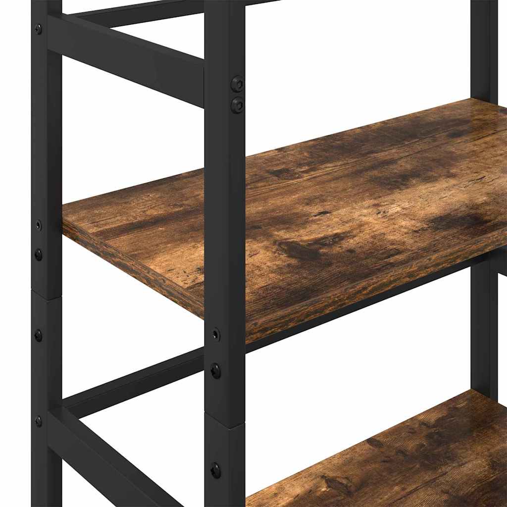 Boekenkast Gerookt eiken 60 x 29,5 x 149 cm Bewerkt hout