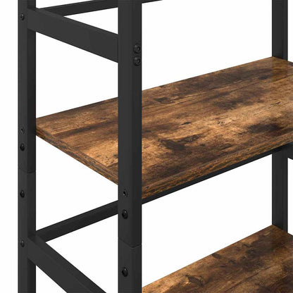 Boekenkast Gerookt eiken 60 x 29,5 x 149 cm Bewerkt hout