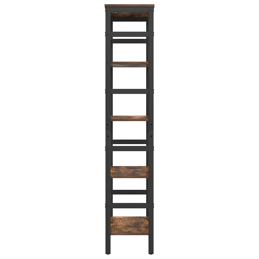 Boekenkast Gerookt eiken 60 x 29,5 x 149 cm Bewerkt hout