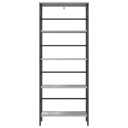 Boekenkast Grijs Sonoma 60 x 29,5 x 149 cm Bewerkt hout