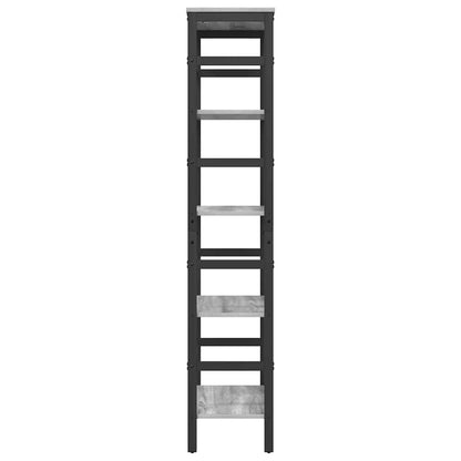 Boekenkast Grijs Sonoma 60 x 29,5 x 149 cm Bewerkt hout