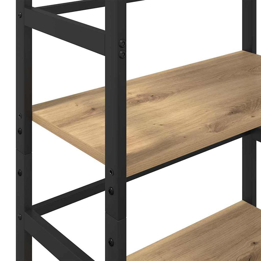 Boekenkast Artisan Eiken 60 x 29,5 x 149 cm Bewerkt hout