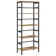 Boekenkast Artisan Eiken 60 x 29,5 x 149 cm Bewerkt hout