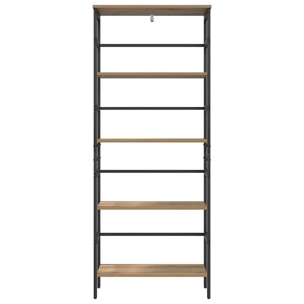 Boekenkast Artisan Eiken 60 x 29,5 x 149 cm Bewerkt hout