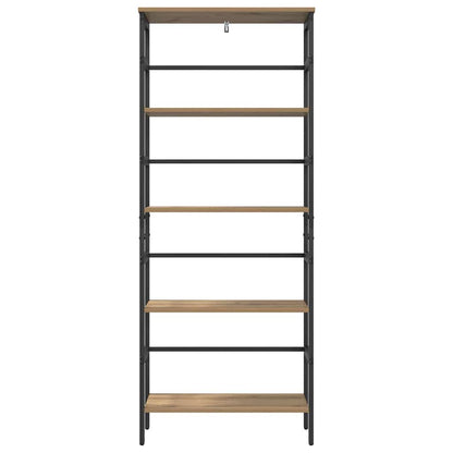 Boekenkast Artisan Eiken 60 x 29,5 x 149 cm Bewerkt hout