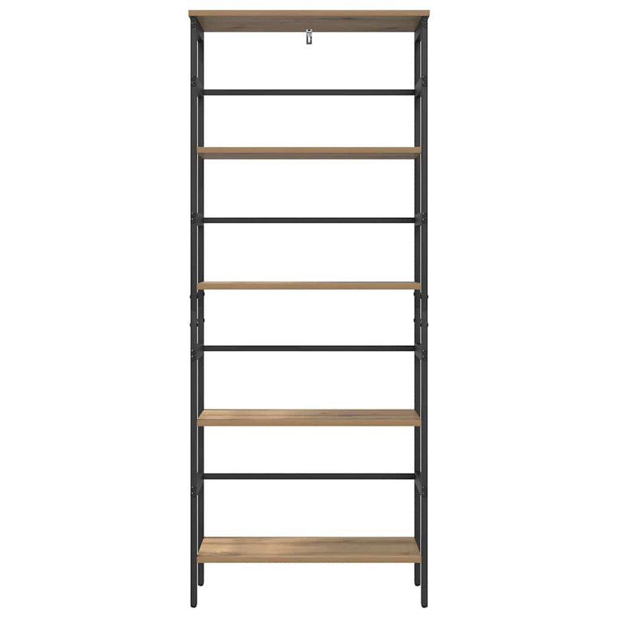 Boekenkast Artisan Eiken 60 x 29,5 x 149 cm Bewerkt hout