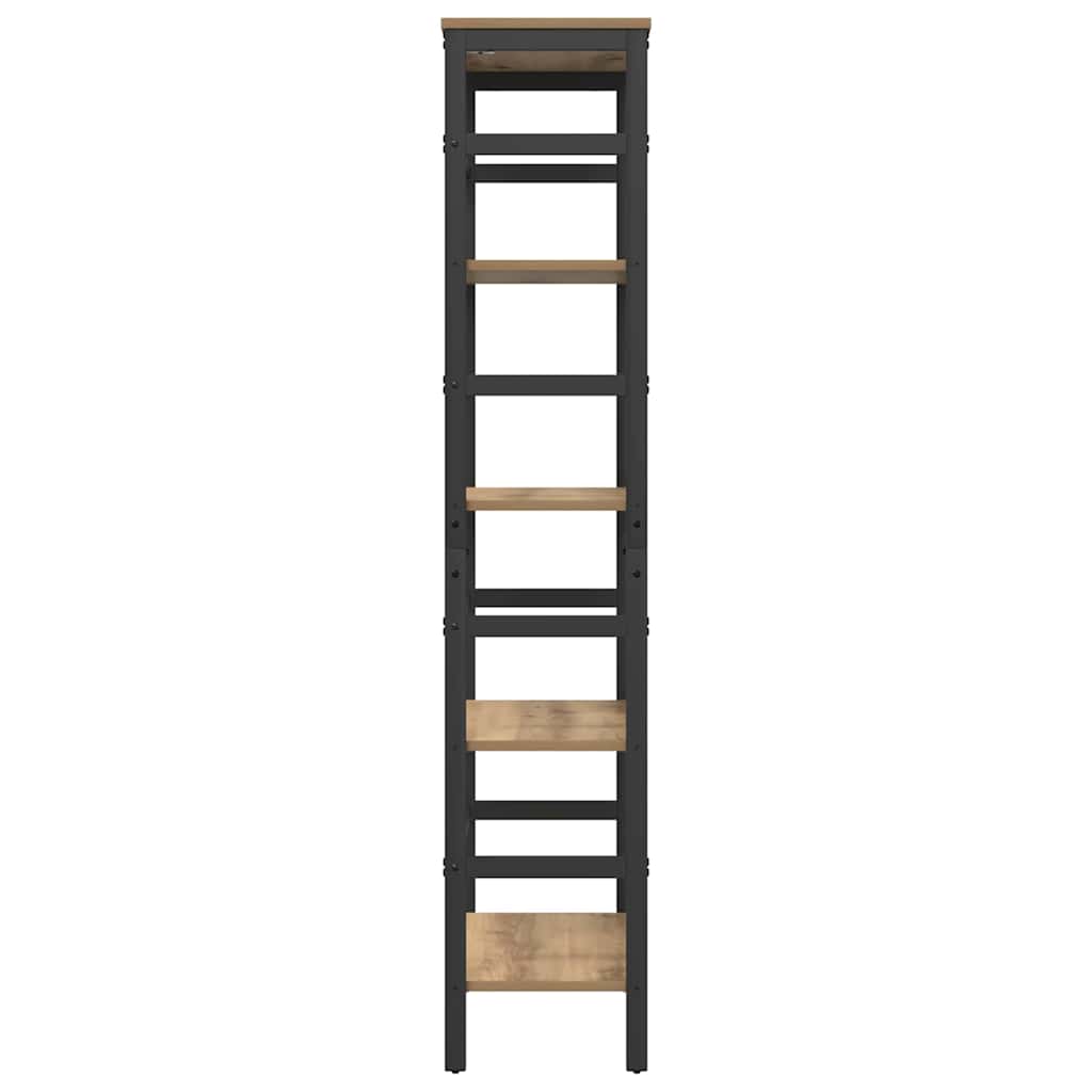 Boekenkast Artisan Eiken 60 x 29,5 x 149 cm Bewerkt hout