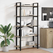 Boekenkast 100x33,5x178 cm sonoma eiken bewerkt hout