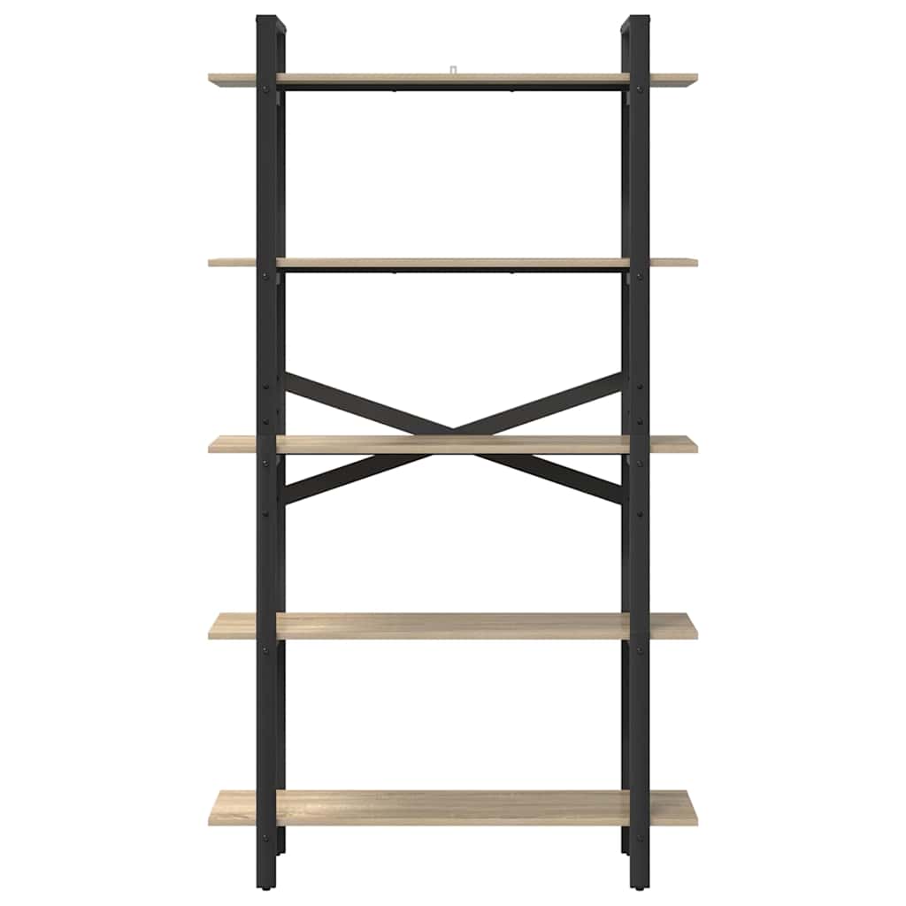 Boekenkast Sonoma Eiken 100 x 33,5 x 178 cm Bewerkt hout