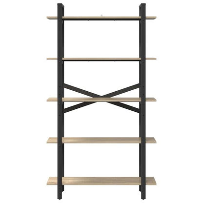 Boekenkast Sonoma Eiken 100 x 33,5 x 178 cm Bewerkt hout