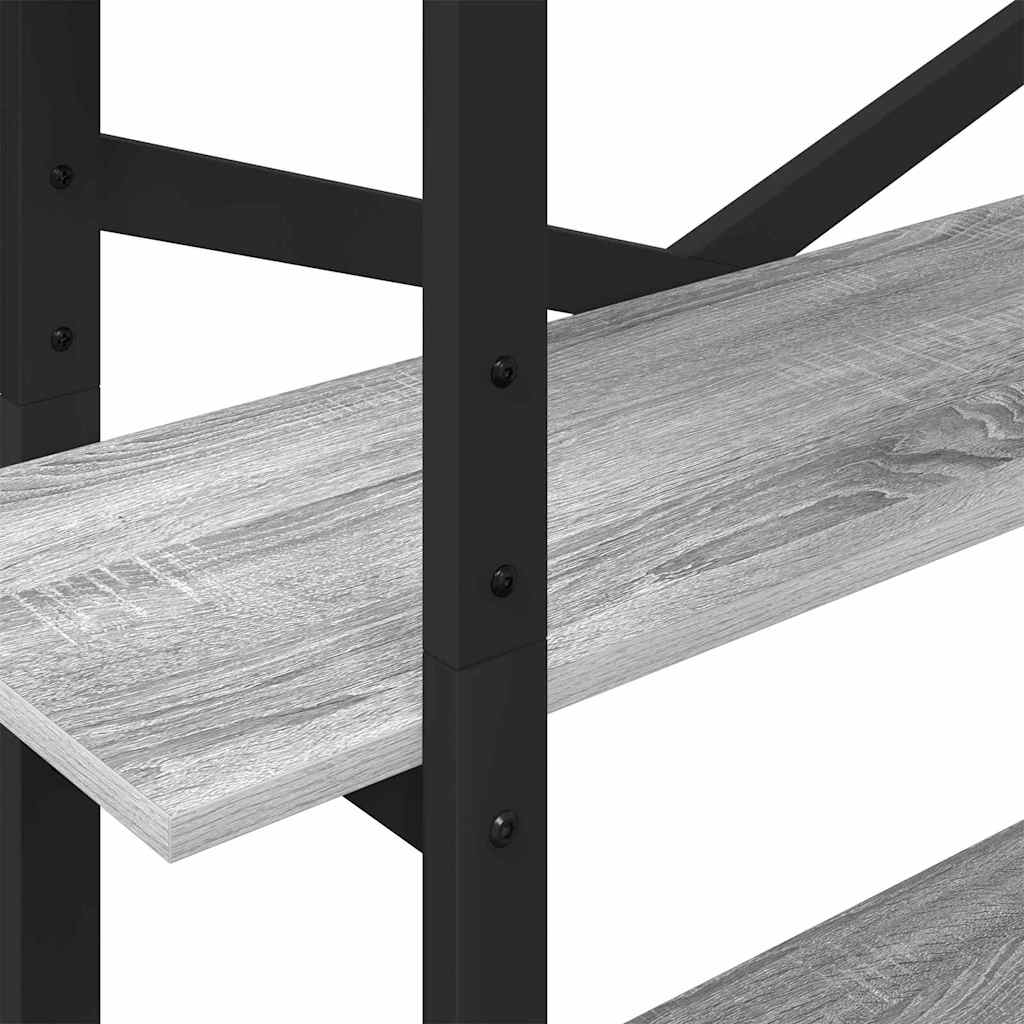 Boekenkast Grijs Sonoma 100 x 33,5 x 178 cm Bewerkt hout