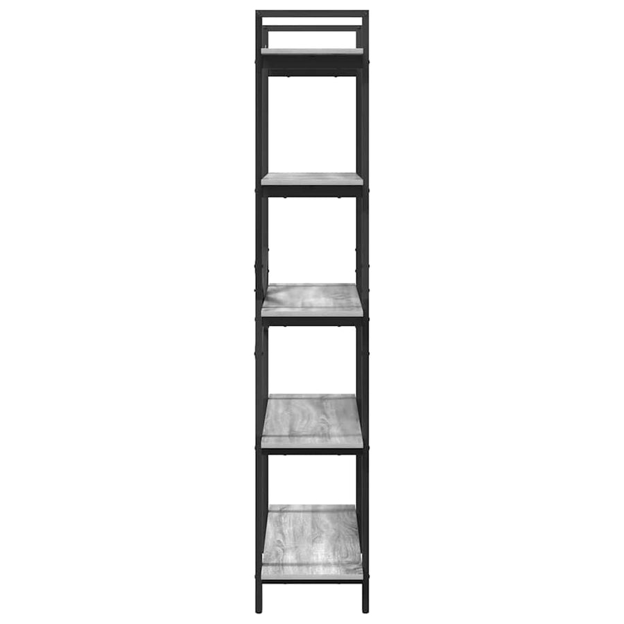 Boekenkast Grijs Sonoma 100 x 33,5 x 178 cm Bewerkt hout
