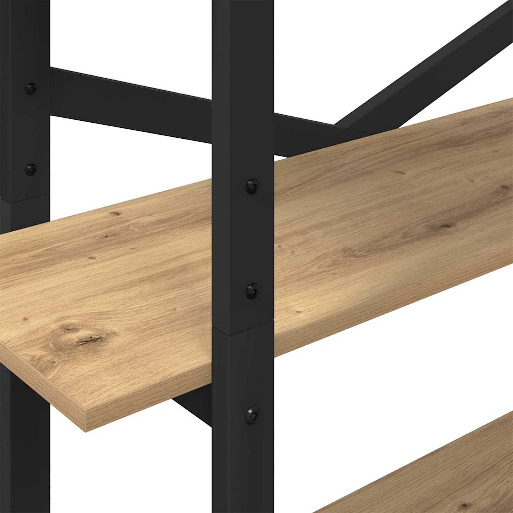 Boekenkast Artisan Eiken 100 x 33,5 x 178 cm Bewerkt hout