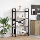 Sonoma Oak Bookcase 100 x 33.5 x 140 cm Engineered Wood