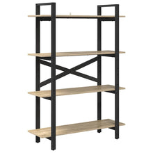 Boekenkast Sonoma Eiken 100 x 33,5 x 140 cm Bewerkt hout