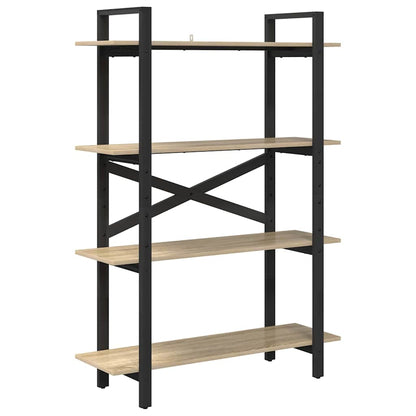 Boekenkast Sonoma Eiken 100 x 33,5 x 140 cm Bewerkt hout