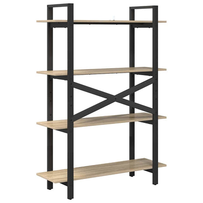 Boekenkast Sonoma Eiken 100 x 33,5 x 140 cm Bewerkt hout
