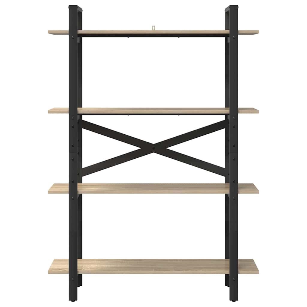 Boekenkast Sonoma Eiken 100 x 33,5 x 140 cm Bewerkt hout