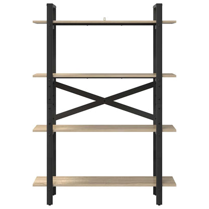 Boekenkast Sonoma Eiken 100 x 33,5 x 140 cm Bewerkt hout