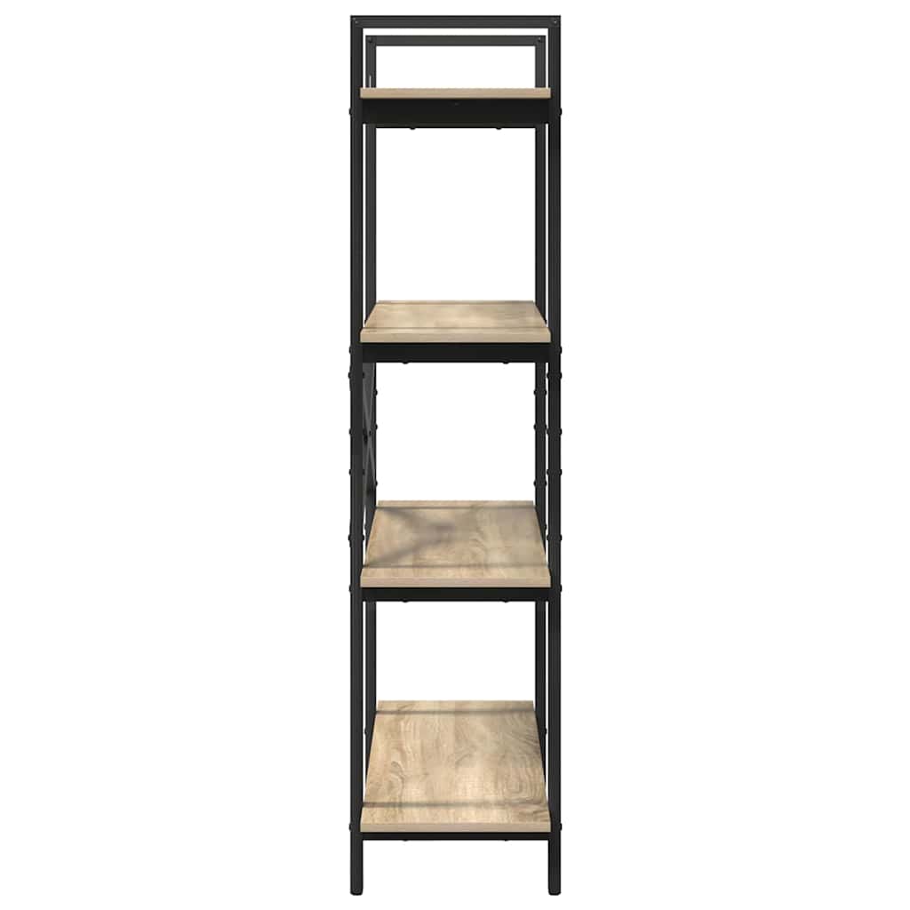 Boekenkast Sonoma Eiken 100 x 33,5 x 140 cm Bewerkt hout