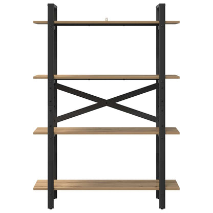 Boekenkast Artisan Eiken 100 x 33,5 x 140 cm Bewerkt hout