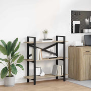 Boekenkast 100x33.5x102 cm sonoma eiken bewerkt hout