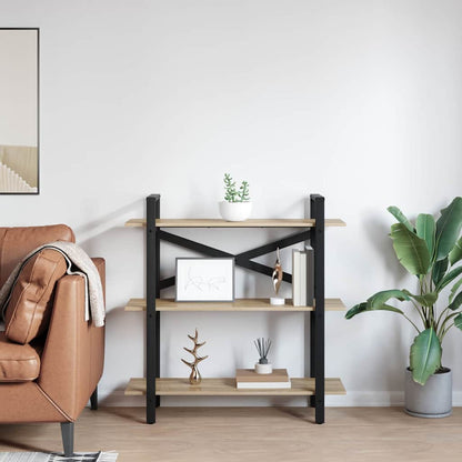 Boekenkast Sonoma Eiken 100 x 33,5 x 102 cm Bewerkt hout