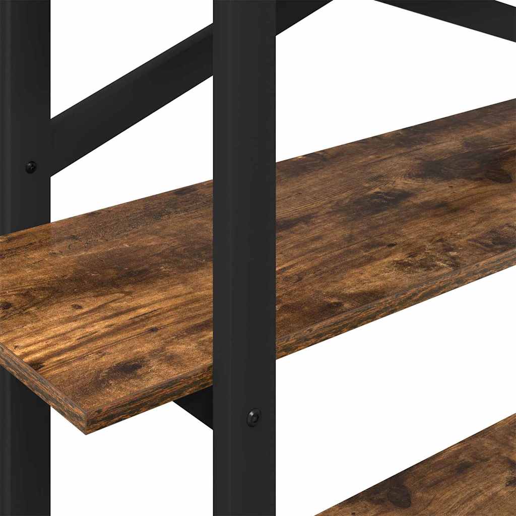 Boekenkast Gerookt eiken 100 x 33,5 x 102 cm Bewerkt hout