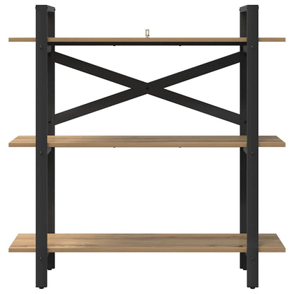 Boekenkast Artisan Eiken 100 x 33,5 x 102 cm Bewerkt hout