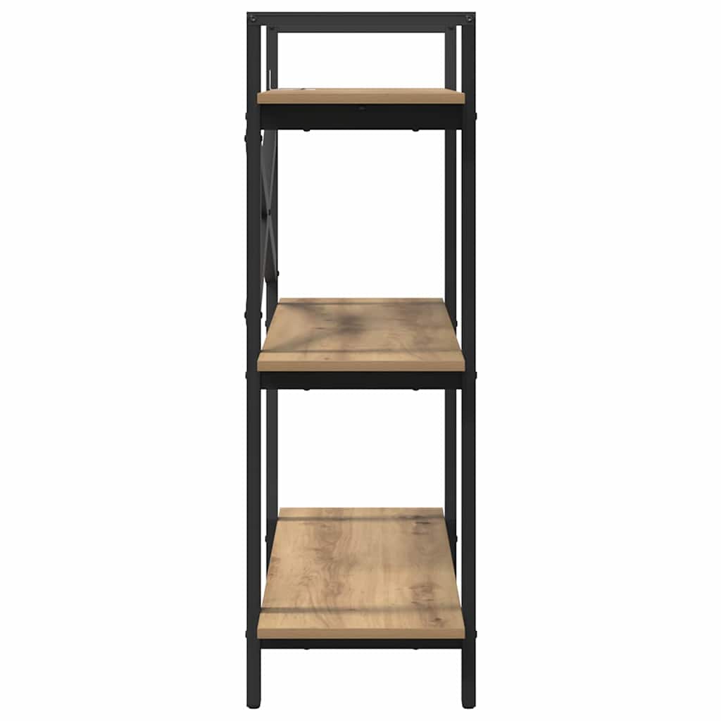 Boekenkast Artisan Eiken 100 x 33,5 x 102 cm Bewerkt hout
