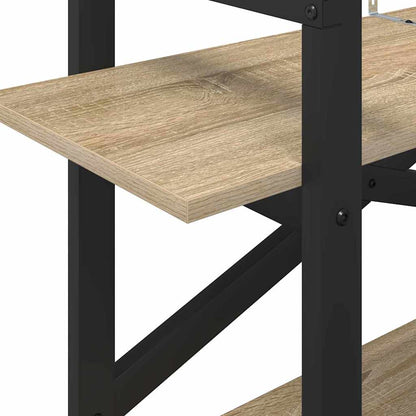 Boekenkast Sonoma Eiken 100 x 33,5 x 64 cm Bewerkt hout