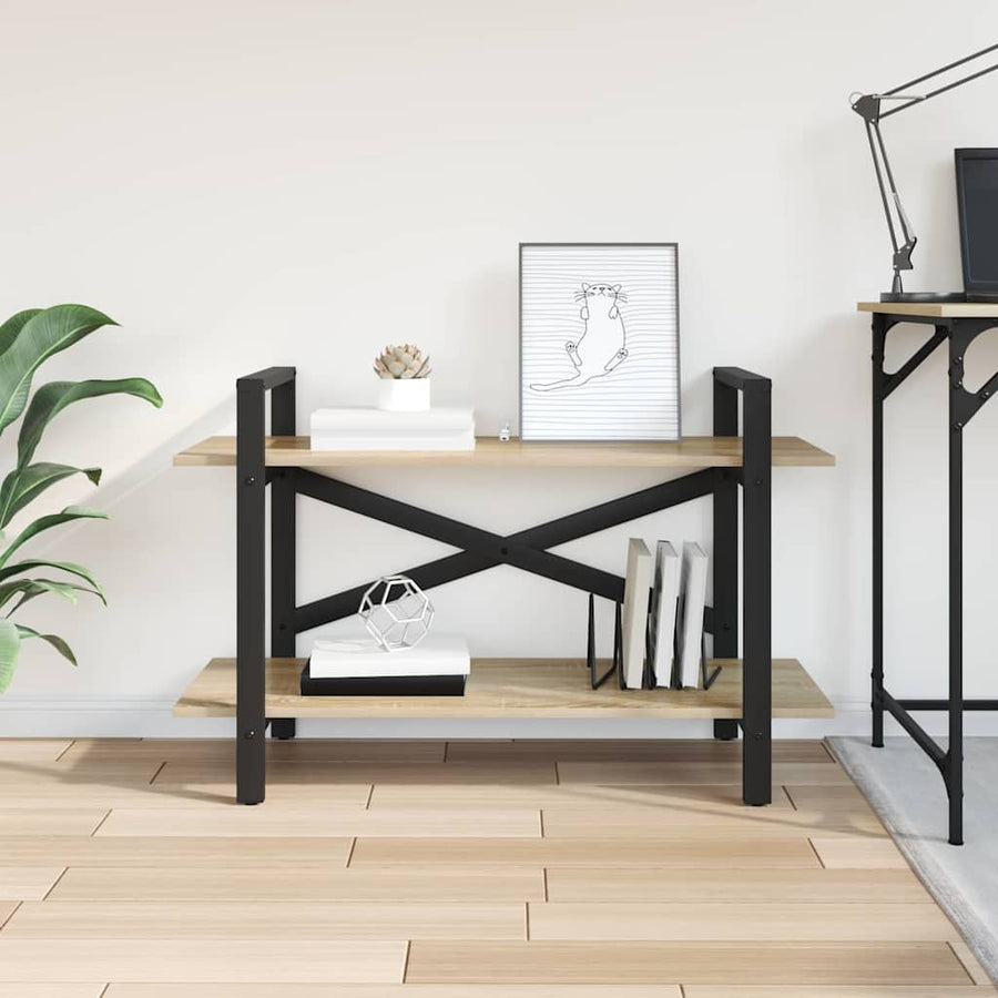 Boekenkast Sonoma Eiken 100 x 33,5 x 64 cm Bewerkt hout