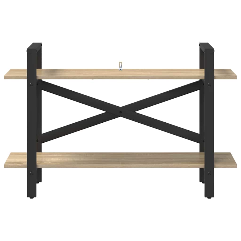 Boekenkast Sonoma Eiken 100 x 33,5 x 64 cm Bewerkt hout