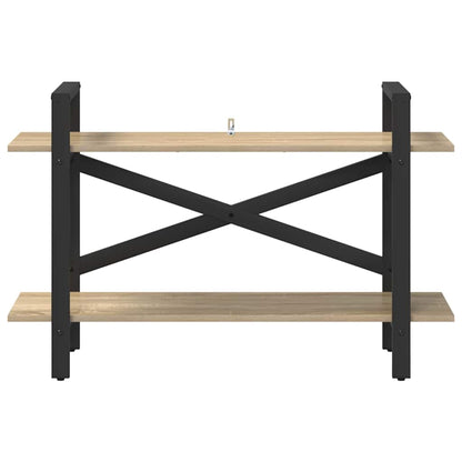 Boekenkast Sonoma Eiken 100 x 33,5 x 64 cm Bewerkt hout