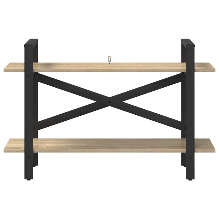 Boekenkast Sonoma Eiken 100 x 33,5 x 64 cm Bewerkt hout