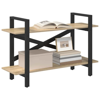 Boekenkast Sonoma Eiken 100 x 33,5 x 64 cm Bewerkt hout