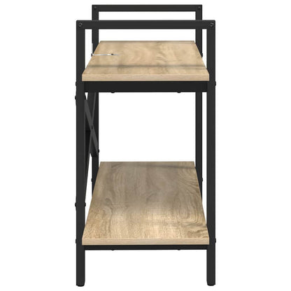 Boekenkast Sonoma Eiken 100 x 33,5 x 64 cm Bewerkt hout