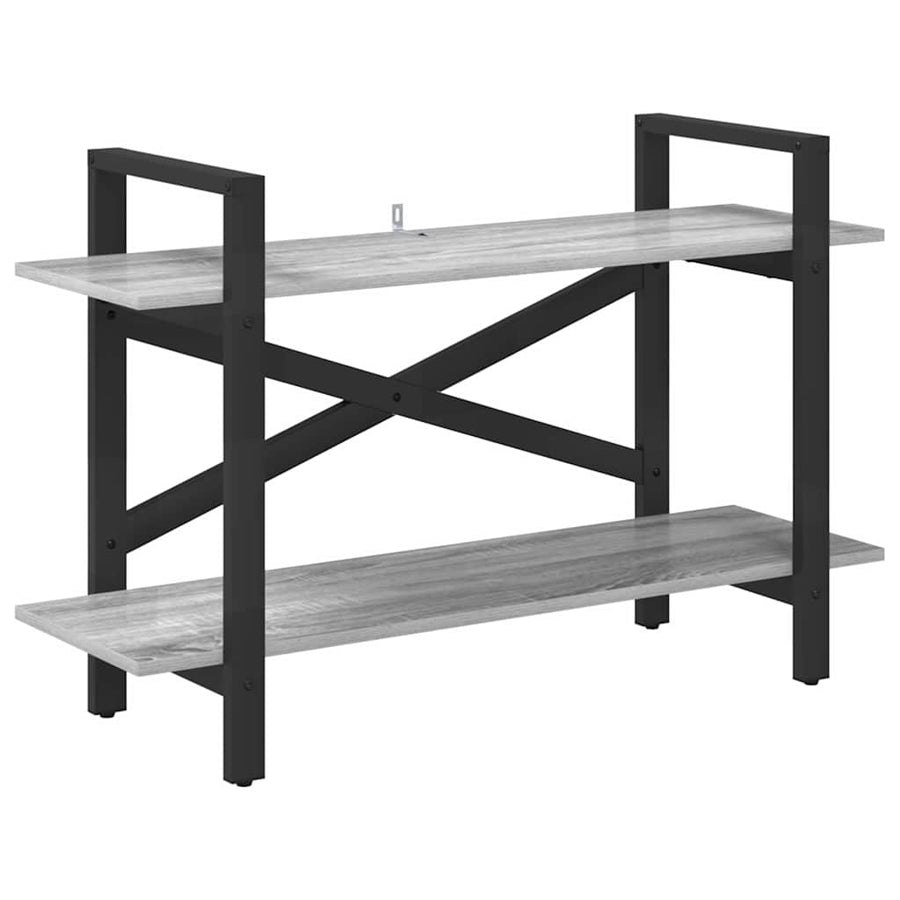 Boekenkast Grijs Sonoma 100 x 33,5 x 64 cm Bewerkt hout