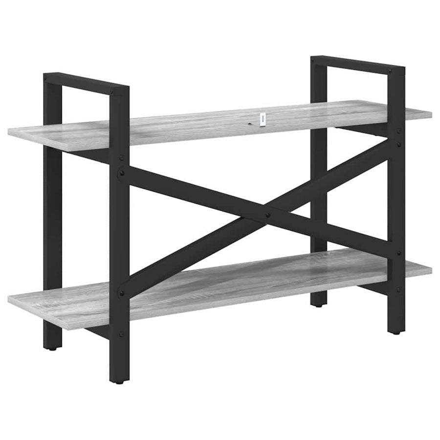 Boekenkast Grijs Sonoma 100 x 33,5 x 64 cm Bewerkt hout
